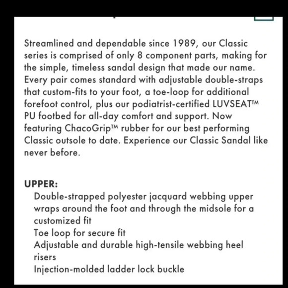 Chaco ZX/2 Classic, Either way Navy, dynamic 6 size 8 - Picture 7 of 12